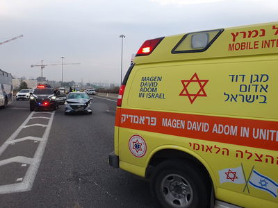 זירת תאונה (להמחשה)