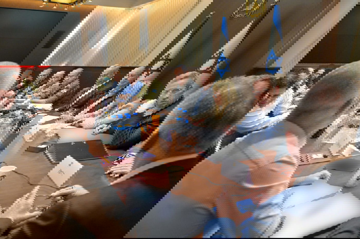 דיון בקבינט המדיני ביטחוני