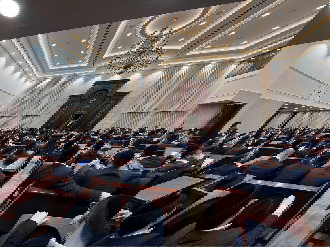 עצרת מספד על פטירתו של הגה"ח ר' חיים רפפורט זצ"ל