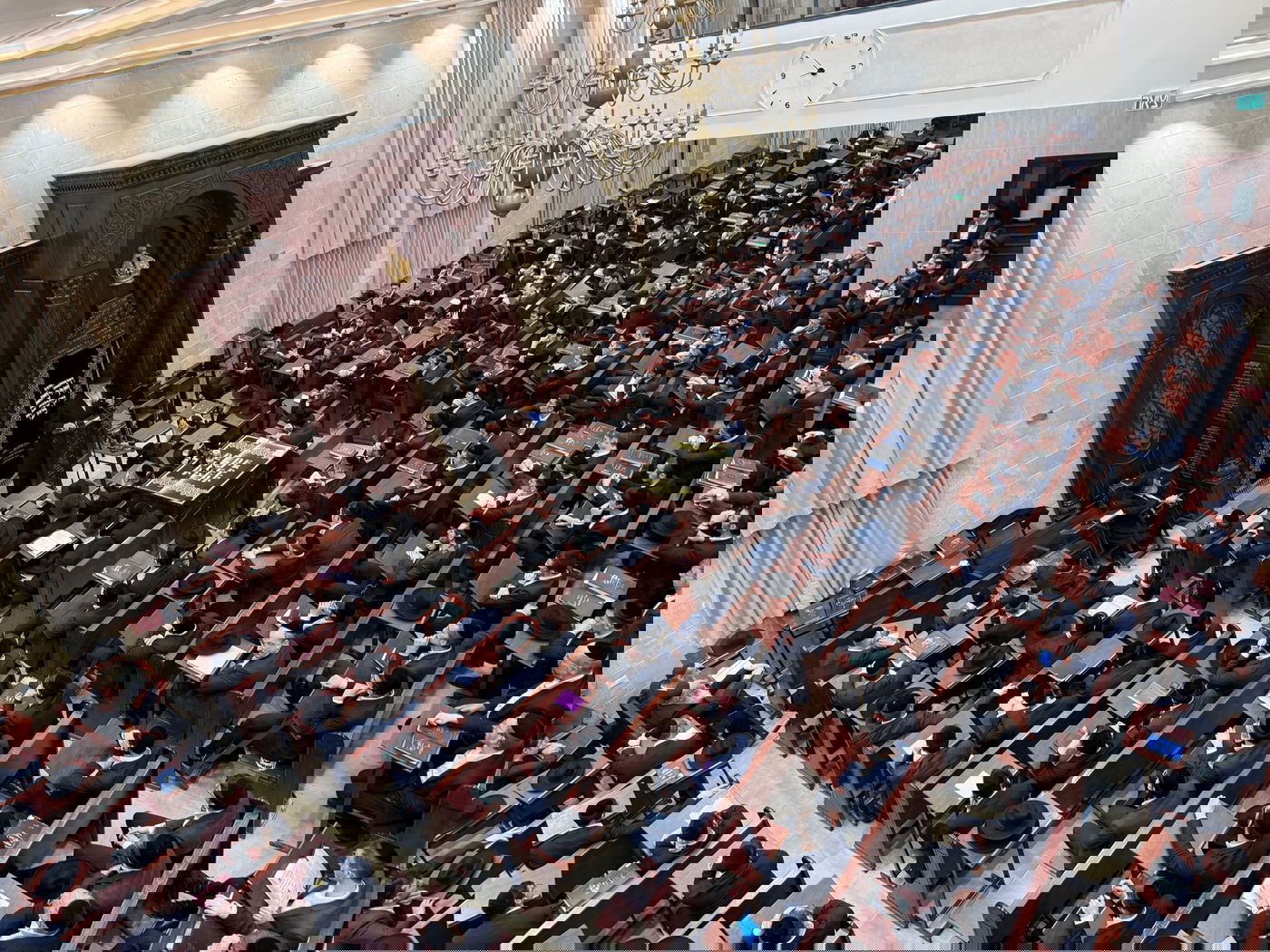 עצרת מספד על פטירתו של הגה"ח ר' חיים רפפורט זצ"ל