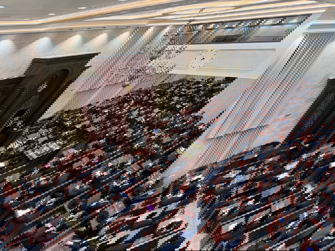 עצרת מספד על פטירתו של הגה"ח ר' חיים רפפורט זצ"ל