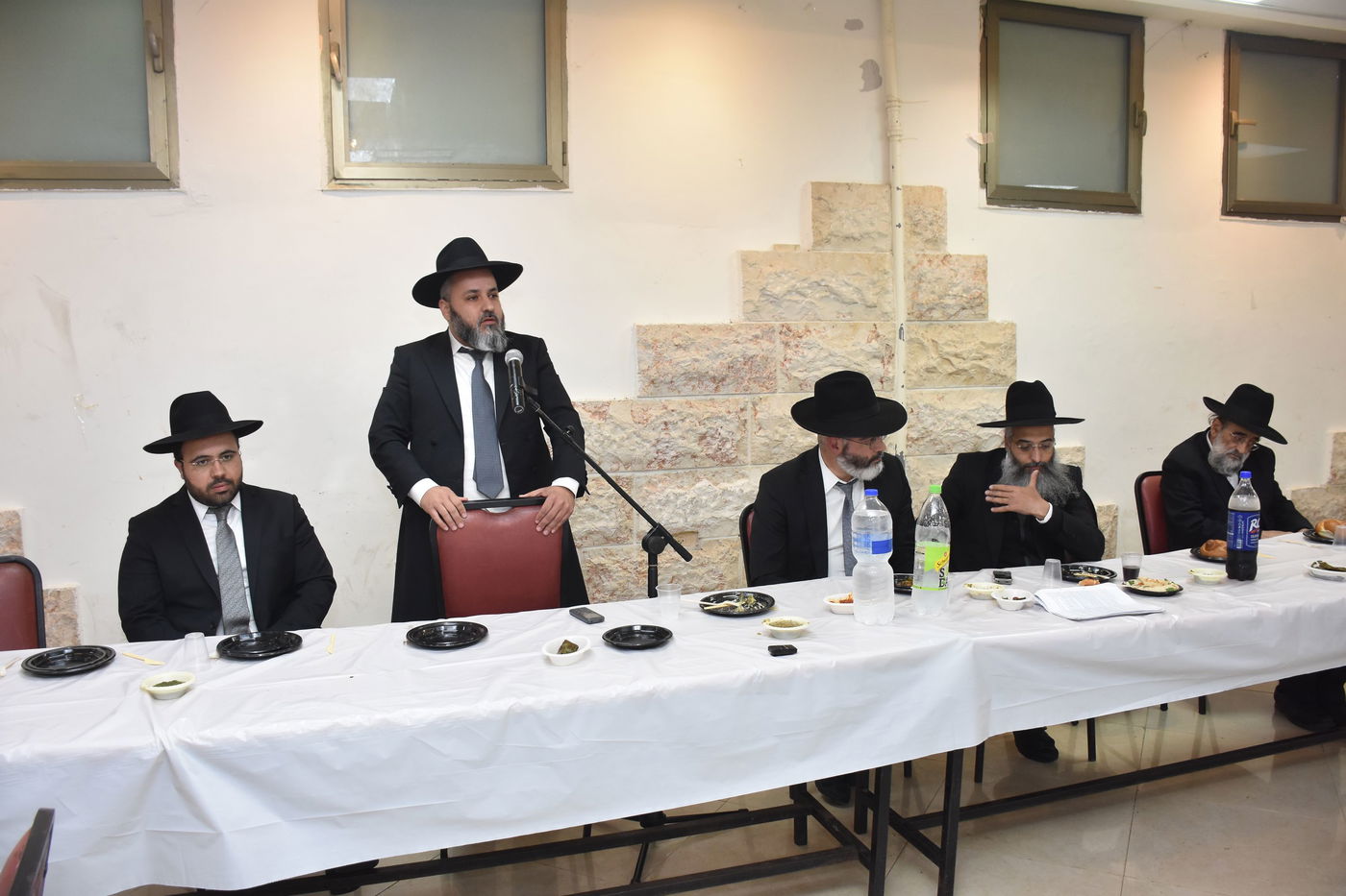 עצרת מספד בישיבת 'בית הלוי' לזכר הגאון רבי אהרון אפללו זצ"ל