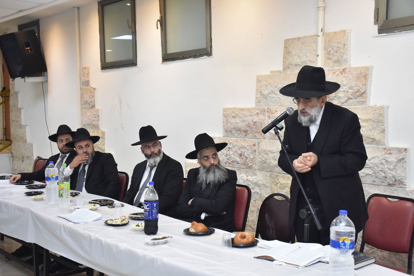 עצרת מספד בישיבת 'בית הלוי' לזכר הגאון רבי אהרון אפללו זצ"ל