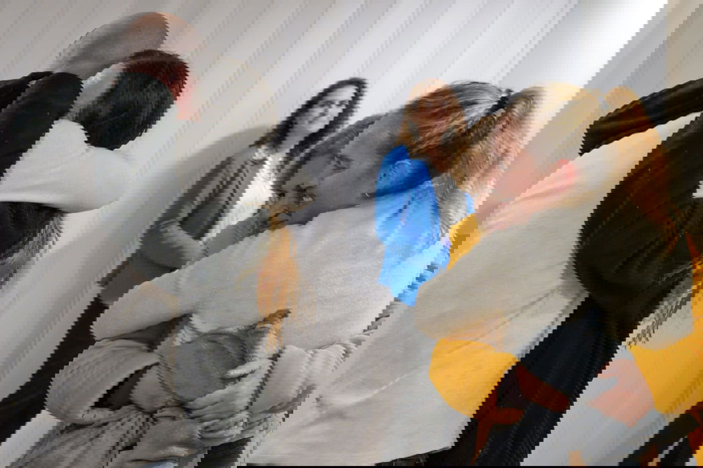 רגעי מפגש השבות עם בני משפחותיהן, מהמרכז הרפואי "שיבא-תל השומר"