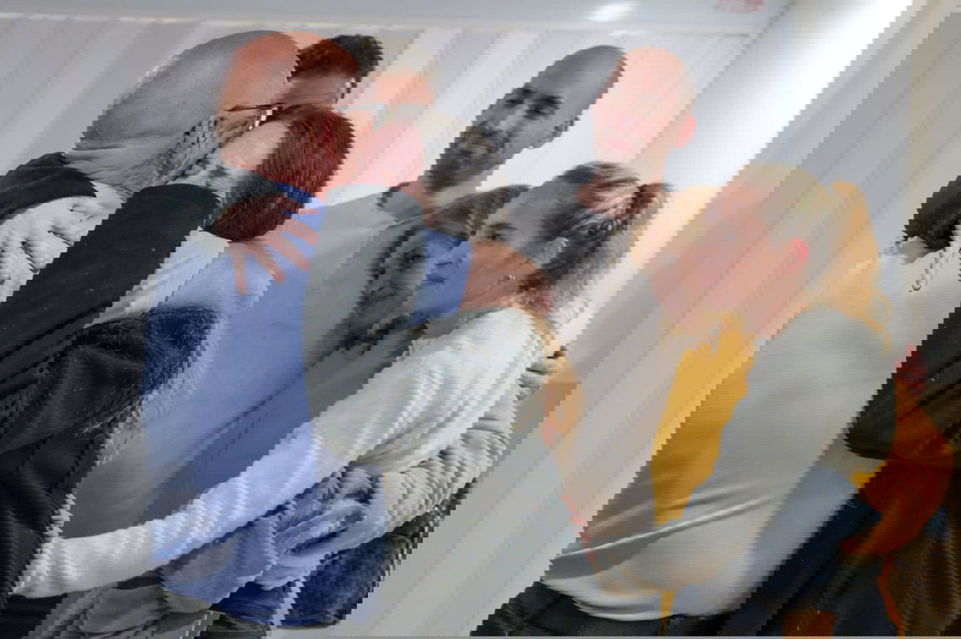 רגעי מפגש השבות עם בני משפחותיהן, מהמרכז הרפואי "שיבא-תל השומר"