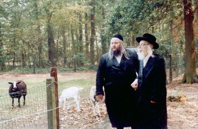 הרבי מפשעווארסק זצ"ל בנאות דשא