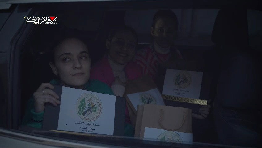 התיעוד של חמאס מהשחרור