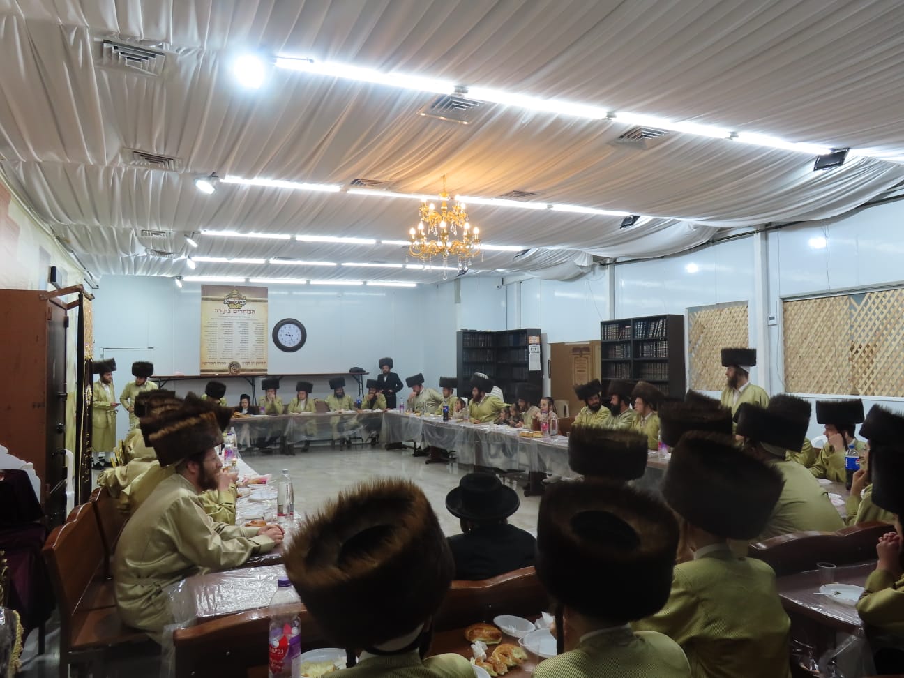 מעמד הכתרת הרה"צ רבי יואל קאהן