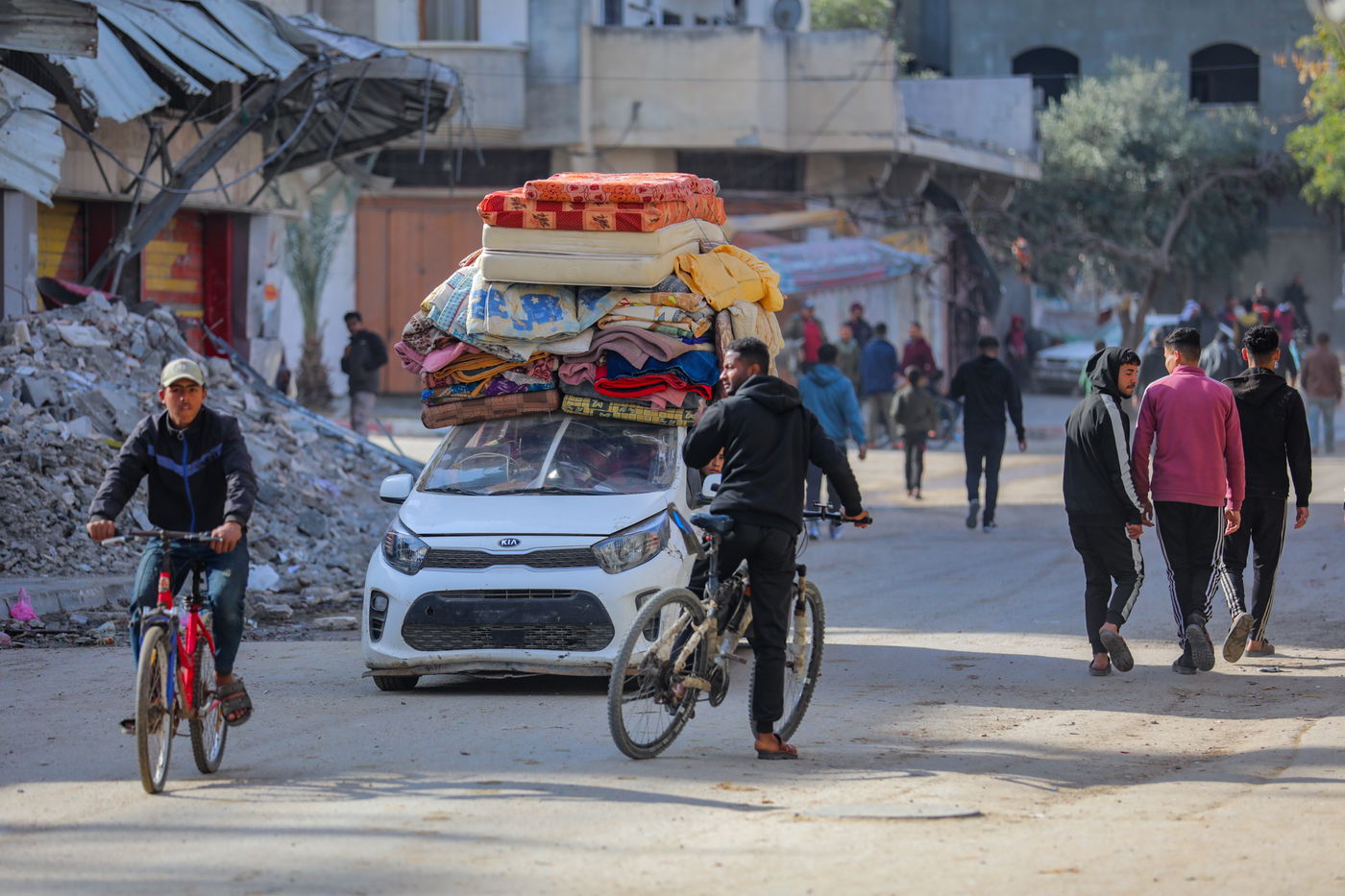 מחנה הפליטים נוסייראת בעזה