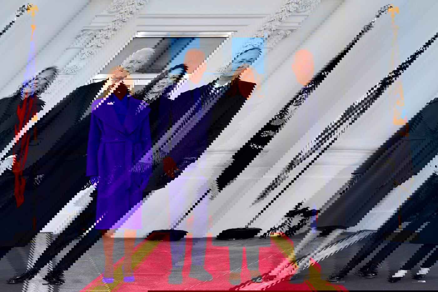 "סלפי" | ביידן נפרד מהבית הלבן בתמונה אחרונה עם ג'יל