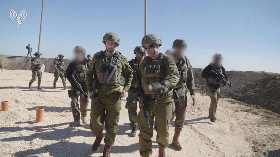 הרמטכ"ל בגבול סוריה