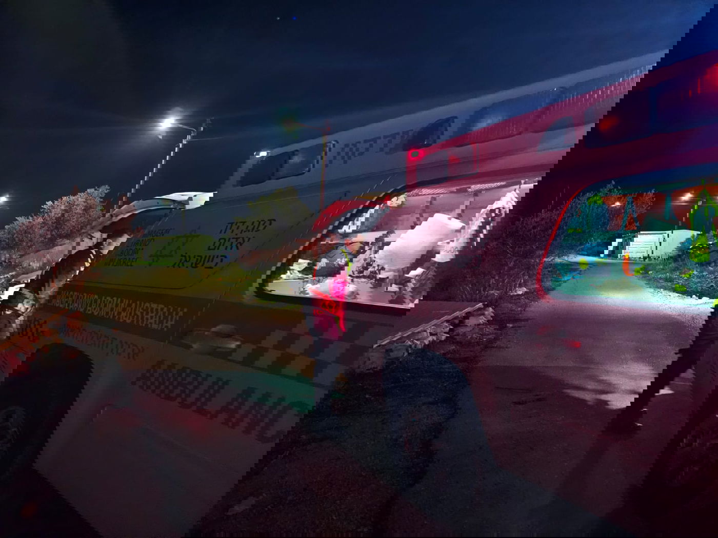 זירת הירי בסמוך לרמת גלעד