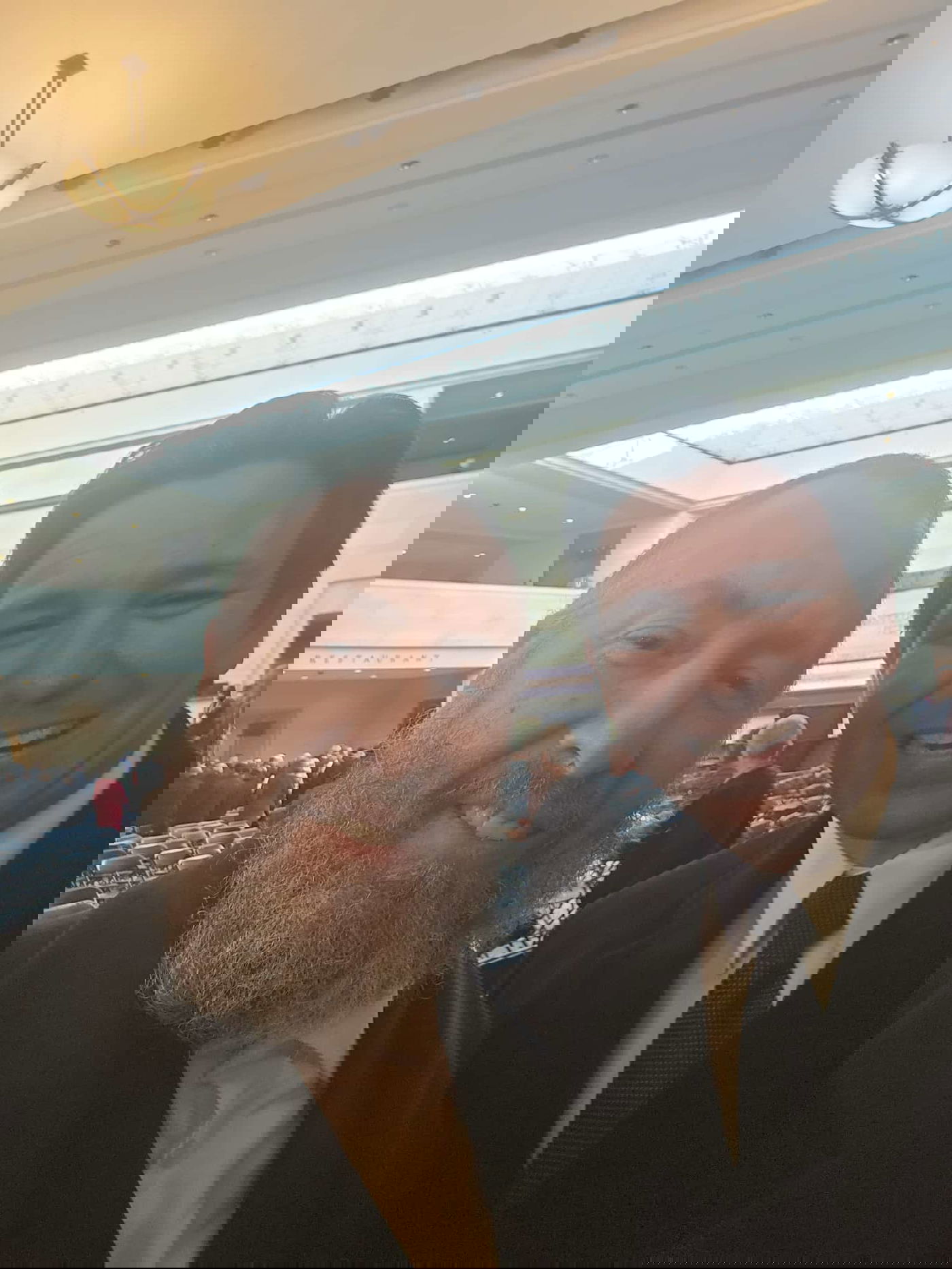 עזרא פרידלנדר עם מושל פלורידה - רון דה סנטיס