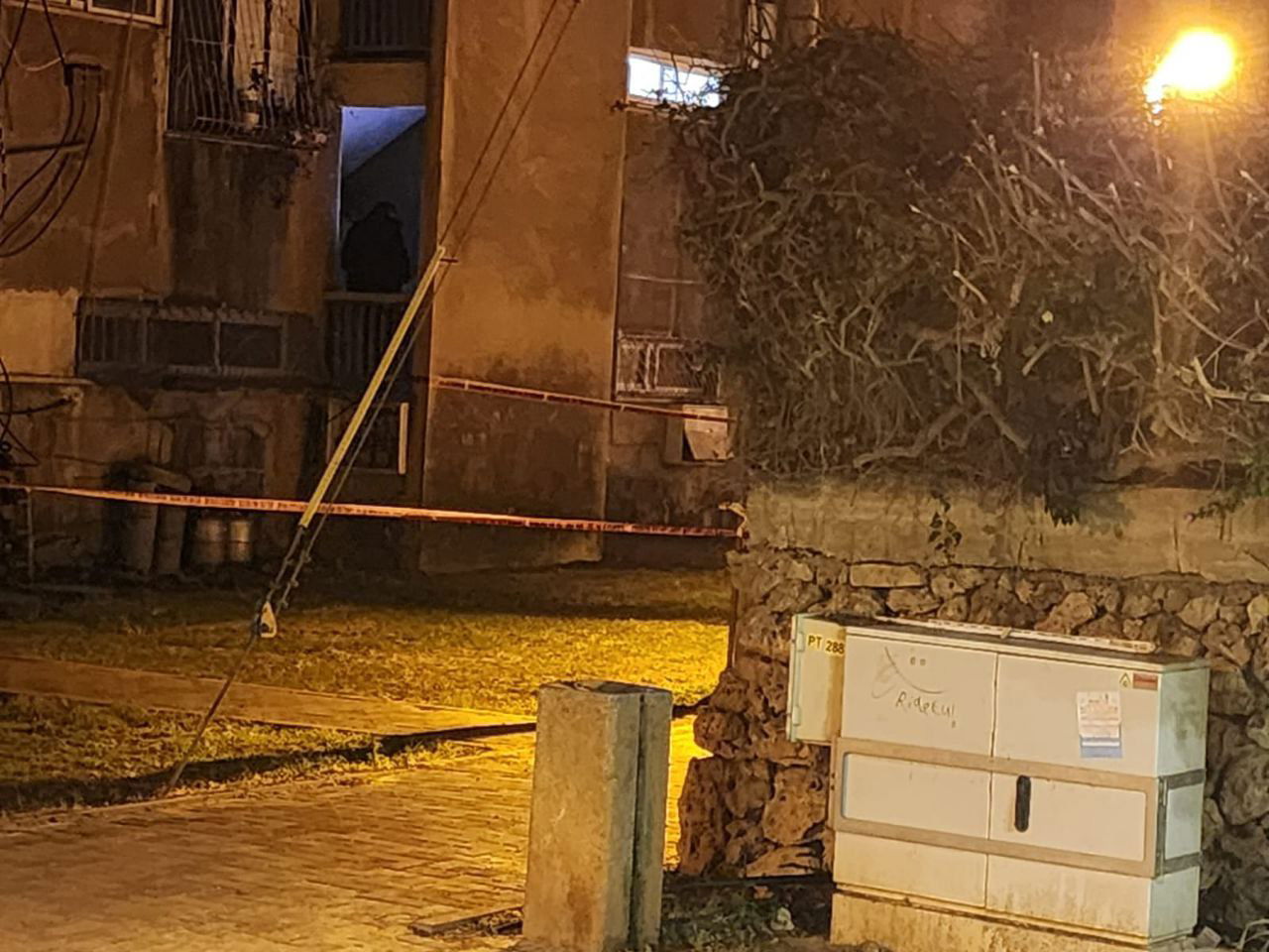 זירת הרצח בפתח תקווה