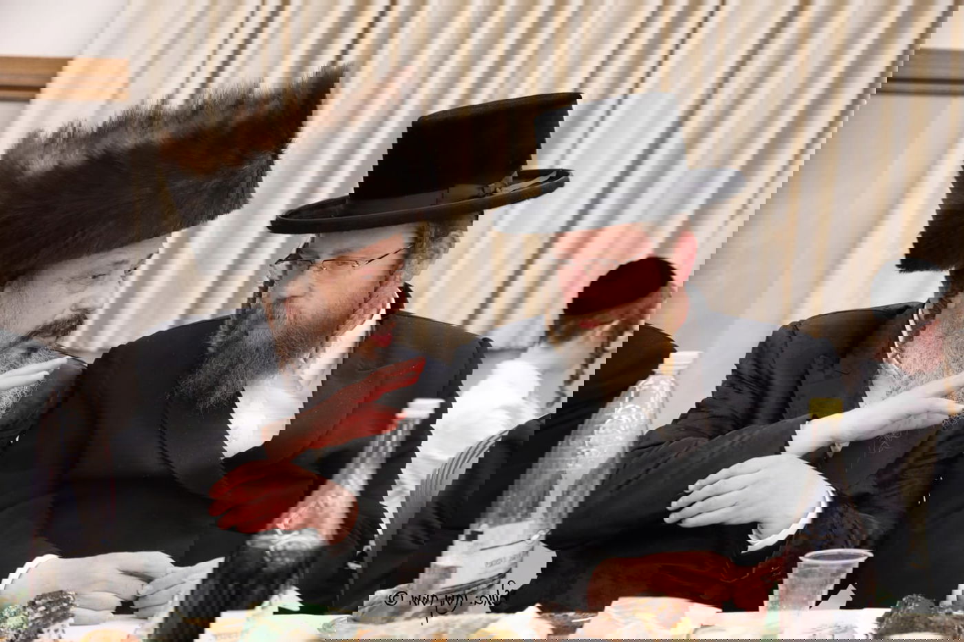 שמחת הבר מצווה לנכד האדמו"ר משידלובצא