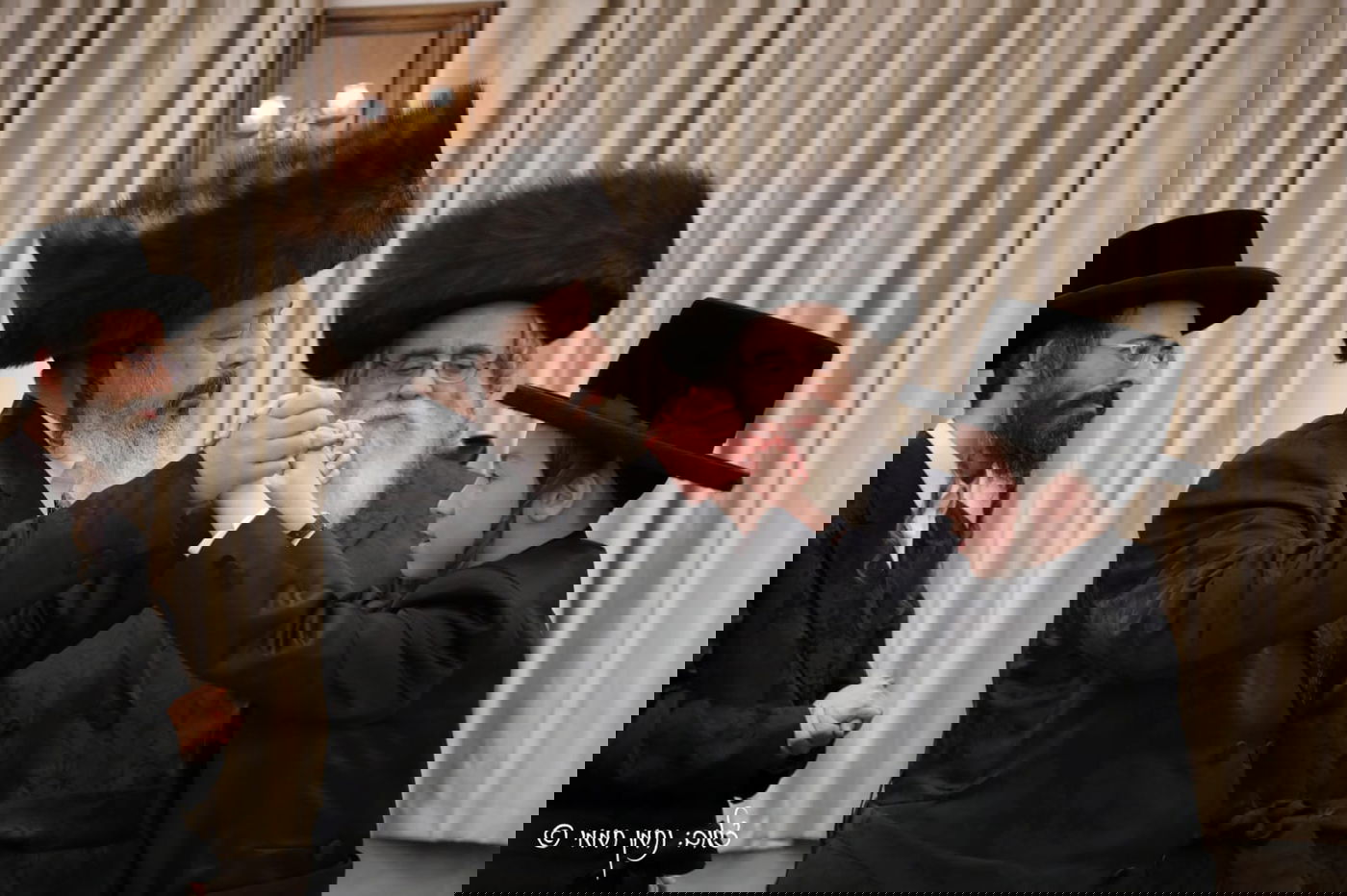 שמחת הבר מצווה לנכד האדמו"ר משידלובצא