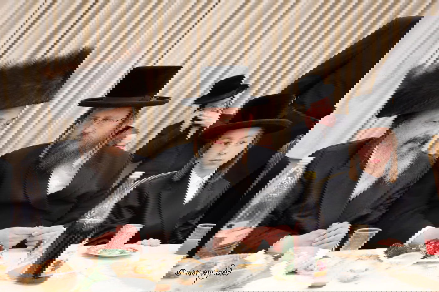 שמחת הבר מצווה לנכד האדמו"ר משידלובצא