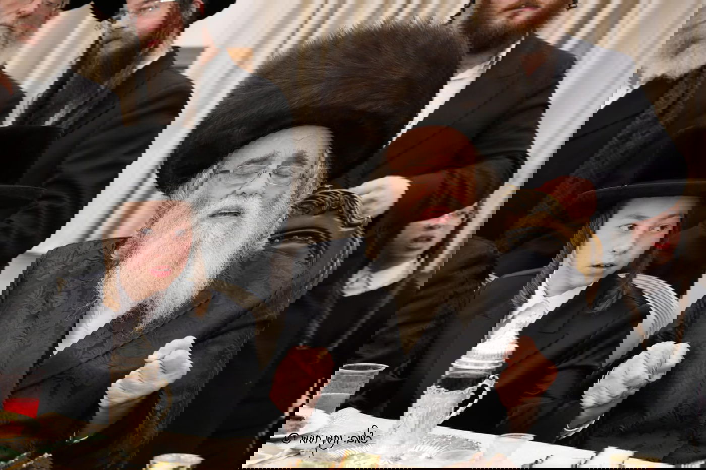 שמחת הבר מצווה לנכד האדמו"ר משידלובצא