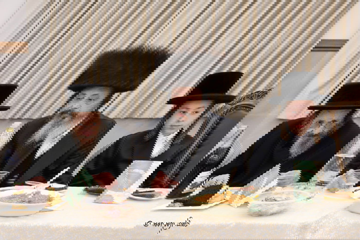 שמחת הבר מצווה לנכד האדמו"ר משידלובצא