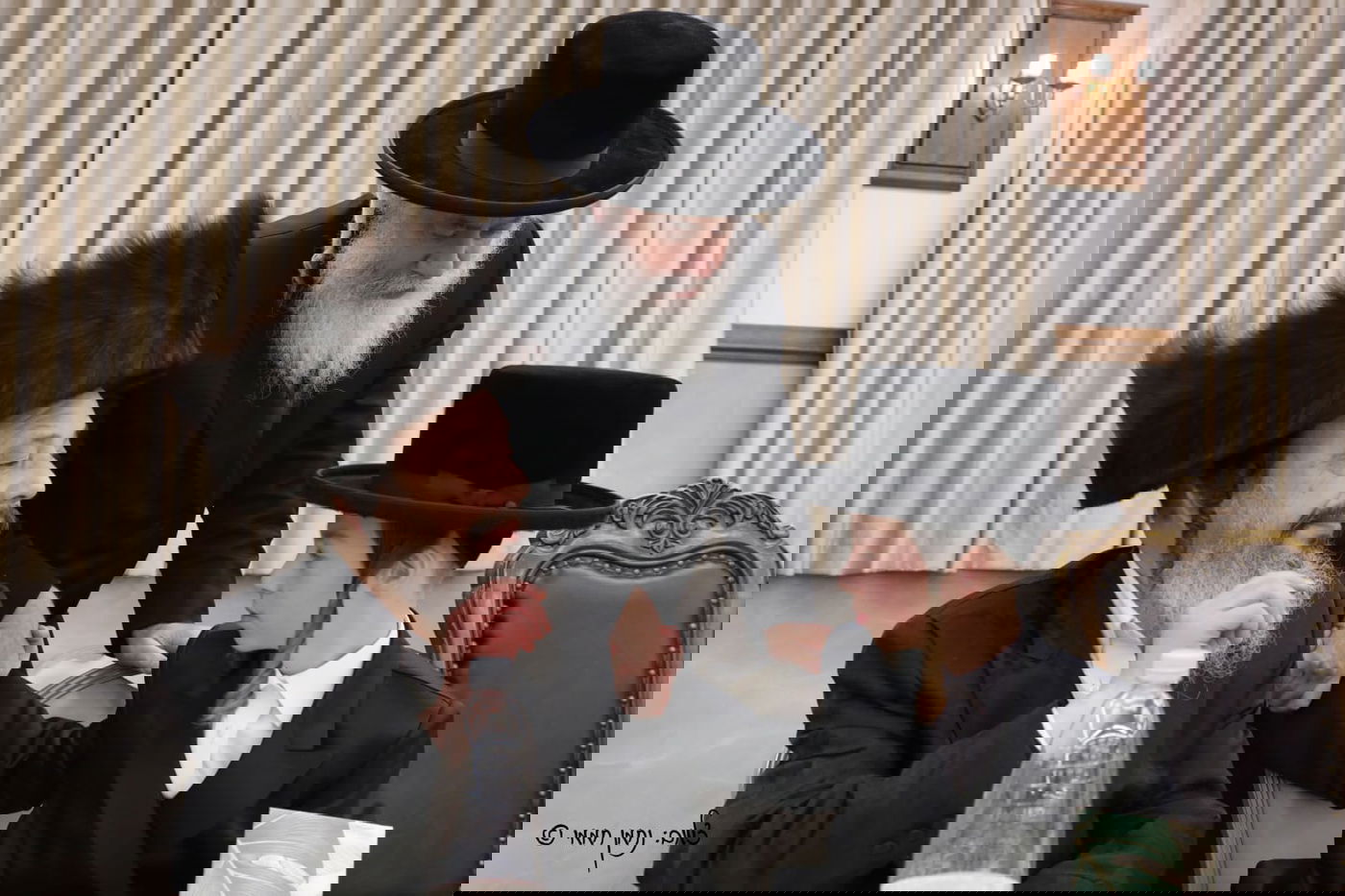 שמחת הבר מצווה לנכד האדמו"ר משידלובצא