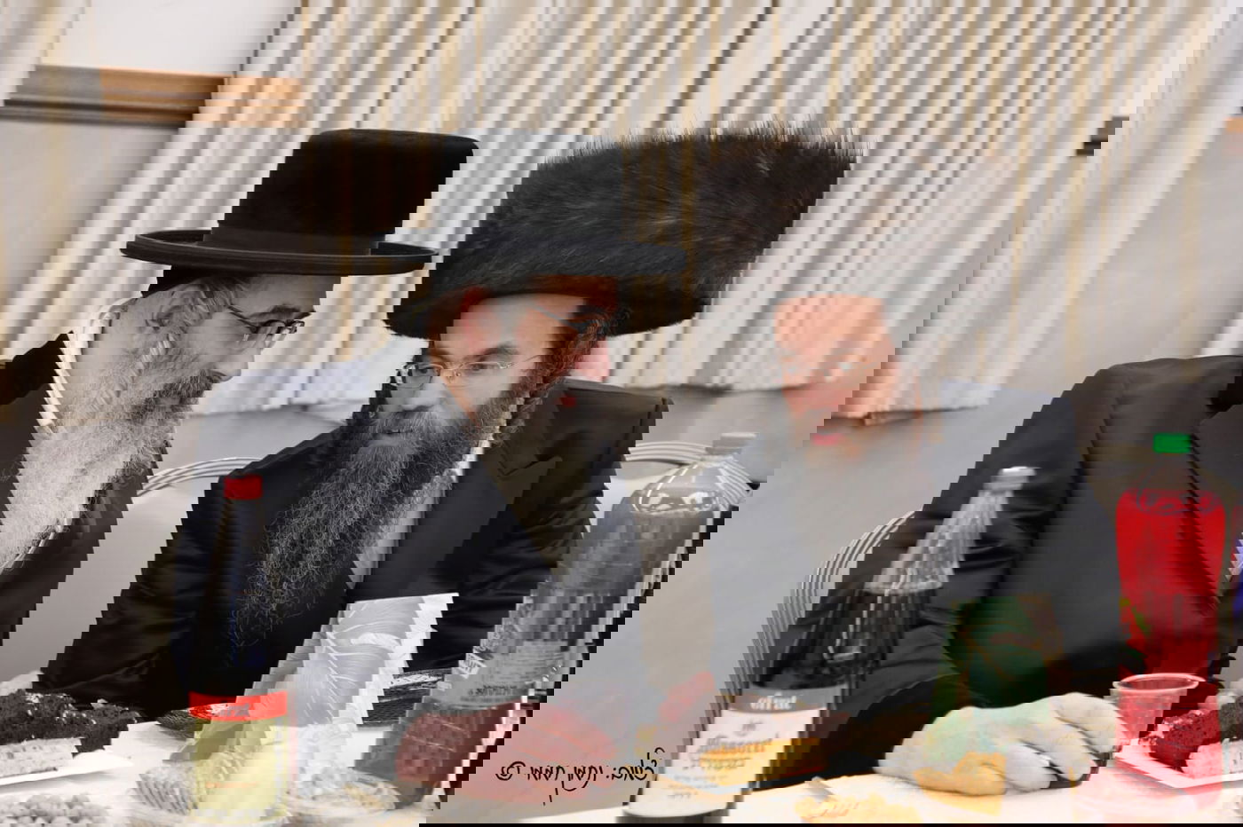 שמחת הבר מצווה לנכד האדמו"ר משידלובצא