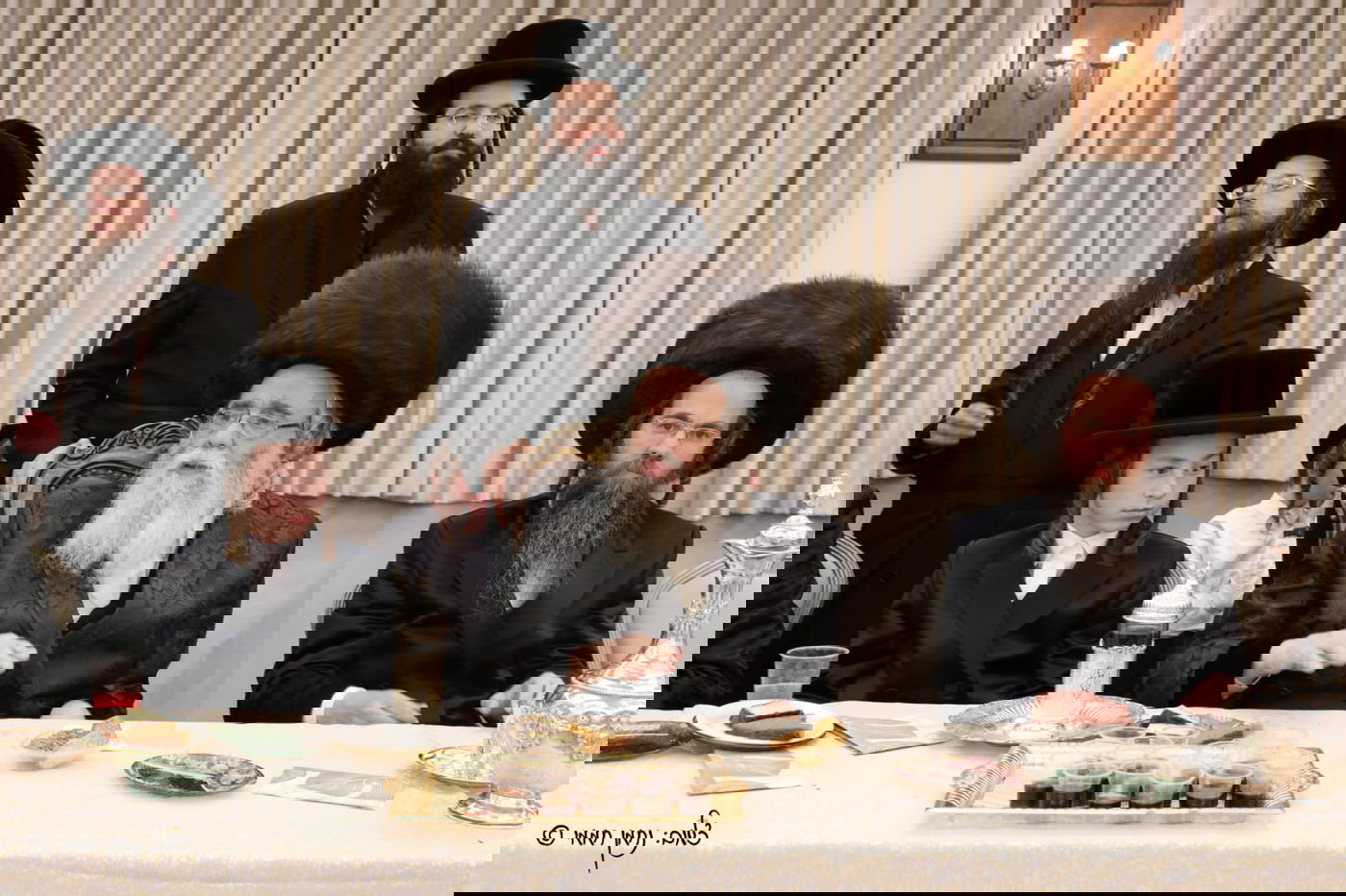 שמחת הבר מצווה לנכד האדמו"ר משידלובצא