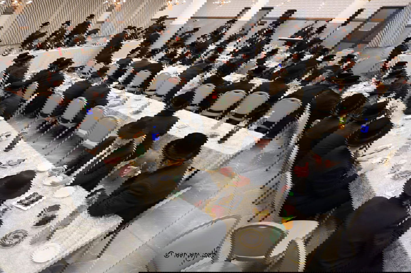 שמחת הבר מצווה לנכד האדמו"ר משידלובצא