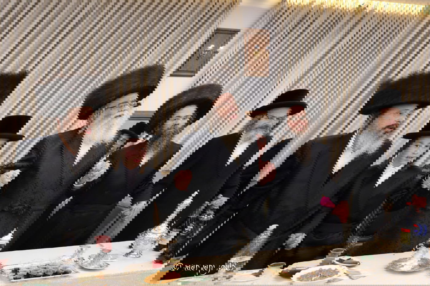 שמחת הבר מצווה לנכד האדמו"ר משידלובצא