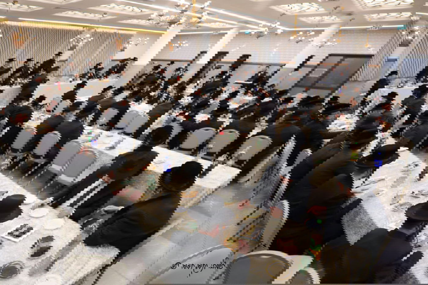 שמחת הבר מצווה לנכד האדמו"ר משידלובצא