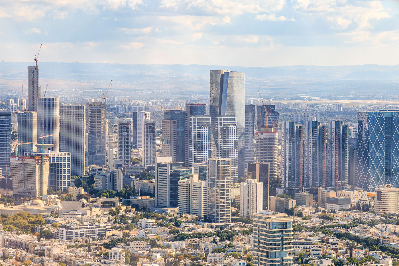 תל אביב מהאוויר