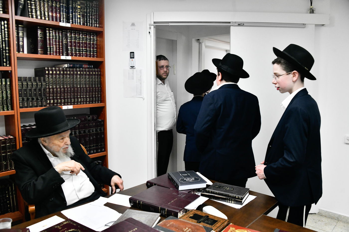 ילדי כרמיאל אצל גדולי ישראל