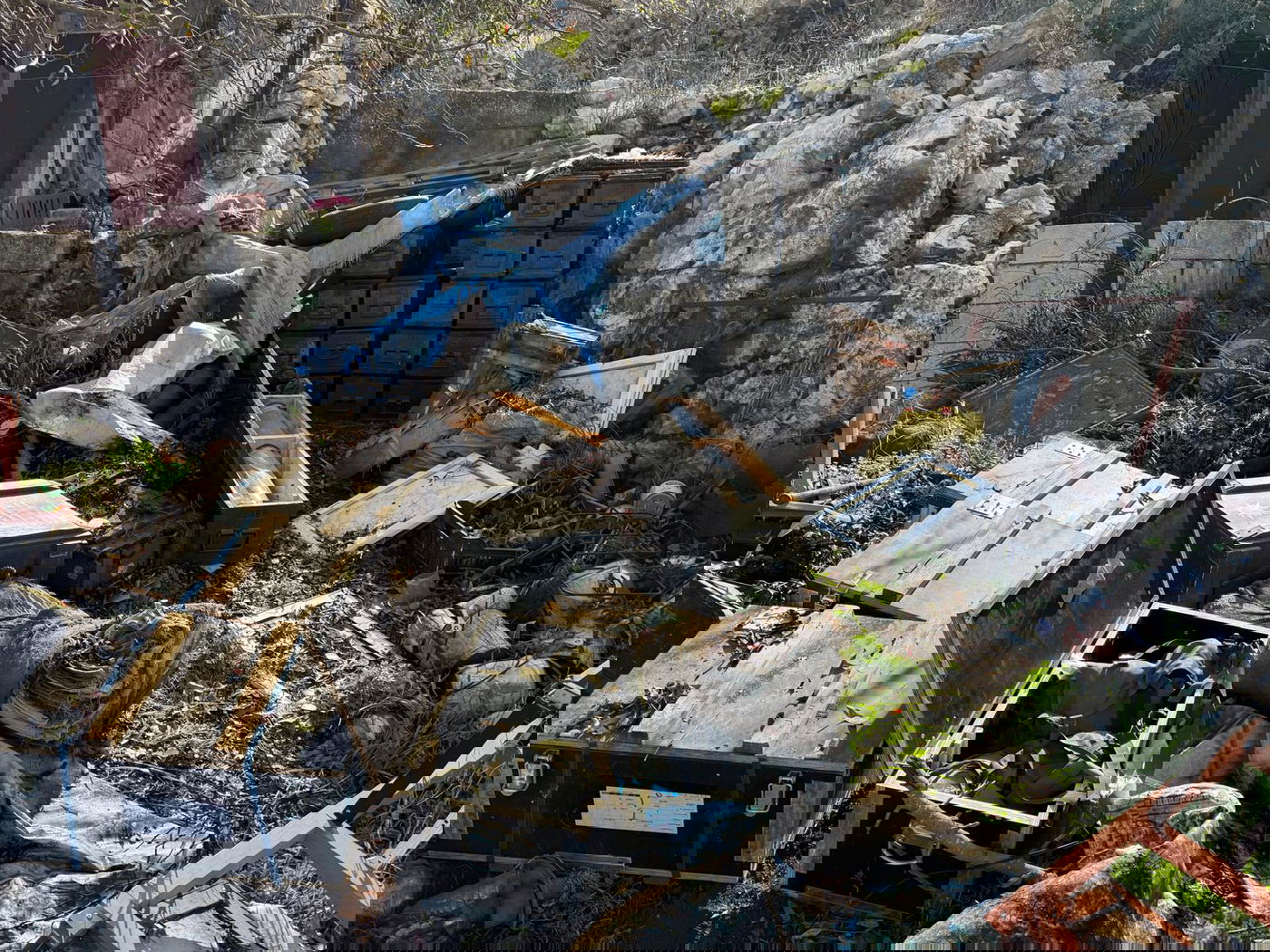 חלק מהאמל"ח שנתפס בשטח לבנון