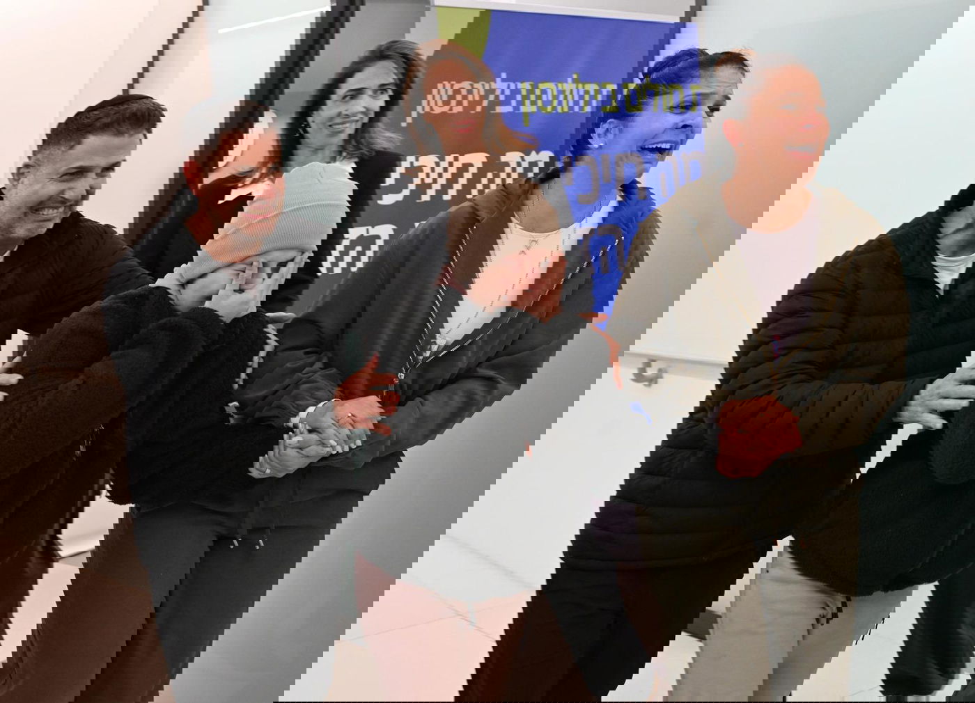 המפגש המרגש עם המשפחה