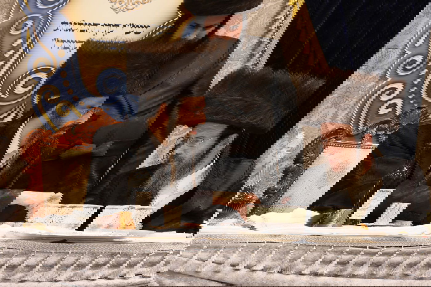 מעמד כבוד התורה וחלוקת תעודות בישיבת 'בית מרדכי' זוועהיל