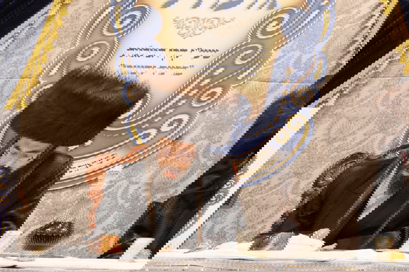 מעמד כבוד התורה וחלוקת תעודות בישיבת 'בית מרדכי' זוועהיל