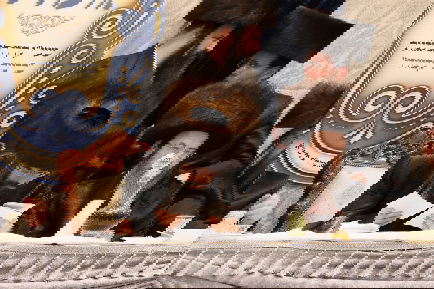 מעמד כבוד התורה וחלוקת תעודות בישיבת 'בית מרדכי' זוועהיל