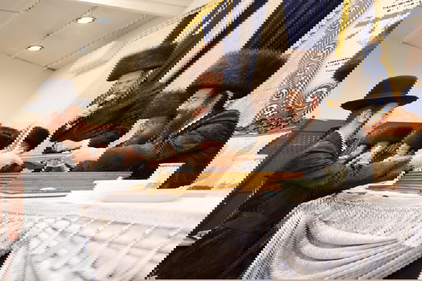 מעמד כבוד התורה וחלוקת תעודות בישיבת 'בית מרדכי' זוועהיל