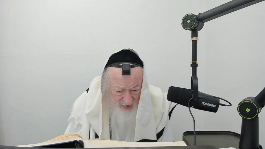 הרב יעקב דוד סטפנסקי בשיעור על מסכת יבמות