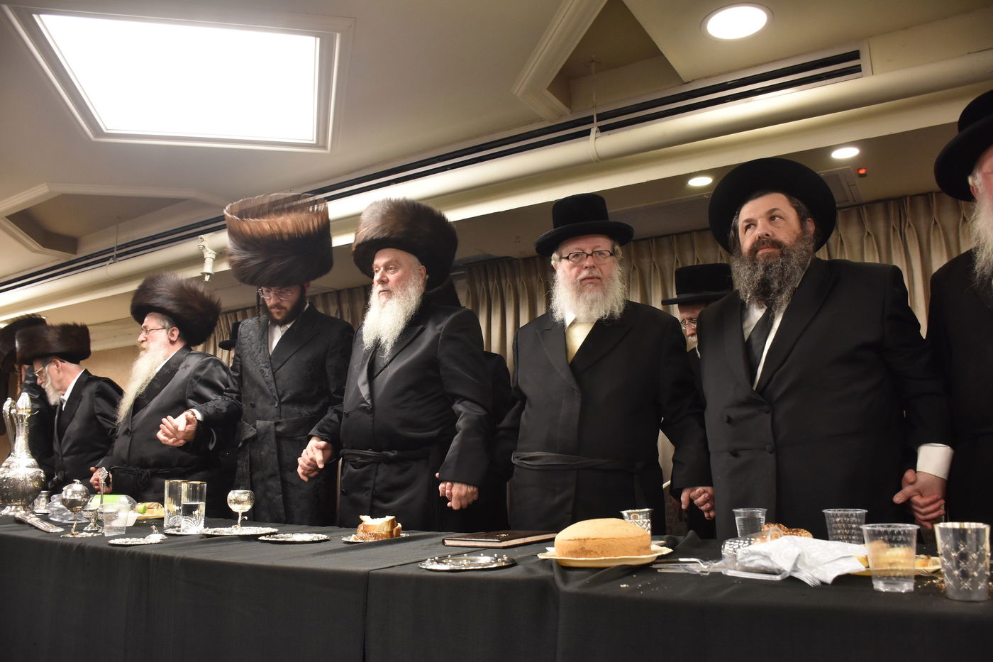 שמחת השבע ברכות לנכד האדמו"ר מואסלוי