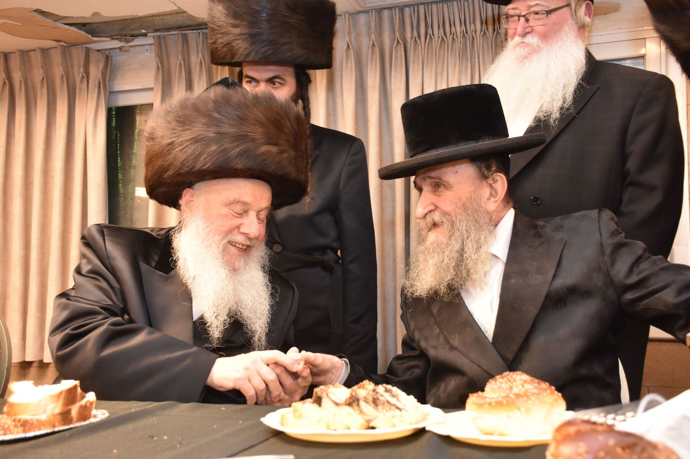 שמחת השבע ברכות לנכד האדמו"ר מואסלוי