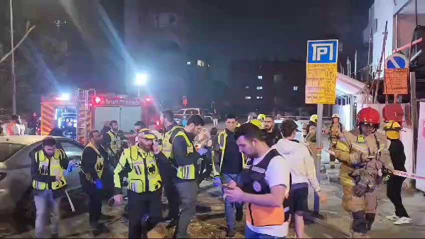 השריפה בבת ים, הערב