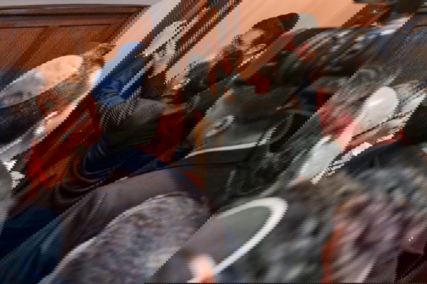 הרב גולדשמידט מניו יורק חנך בית כנסת חדש - והעניק "כיפת טראמפ" לסטיב ויטקוף