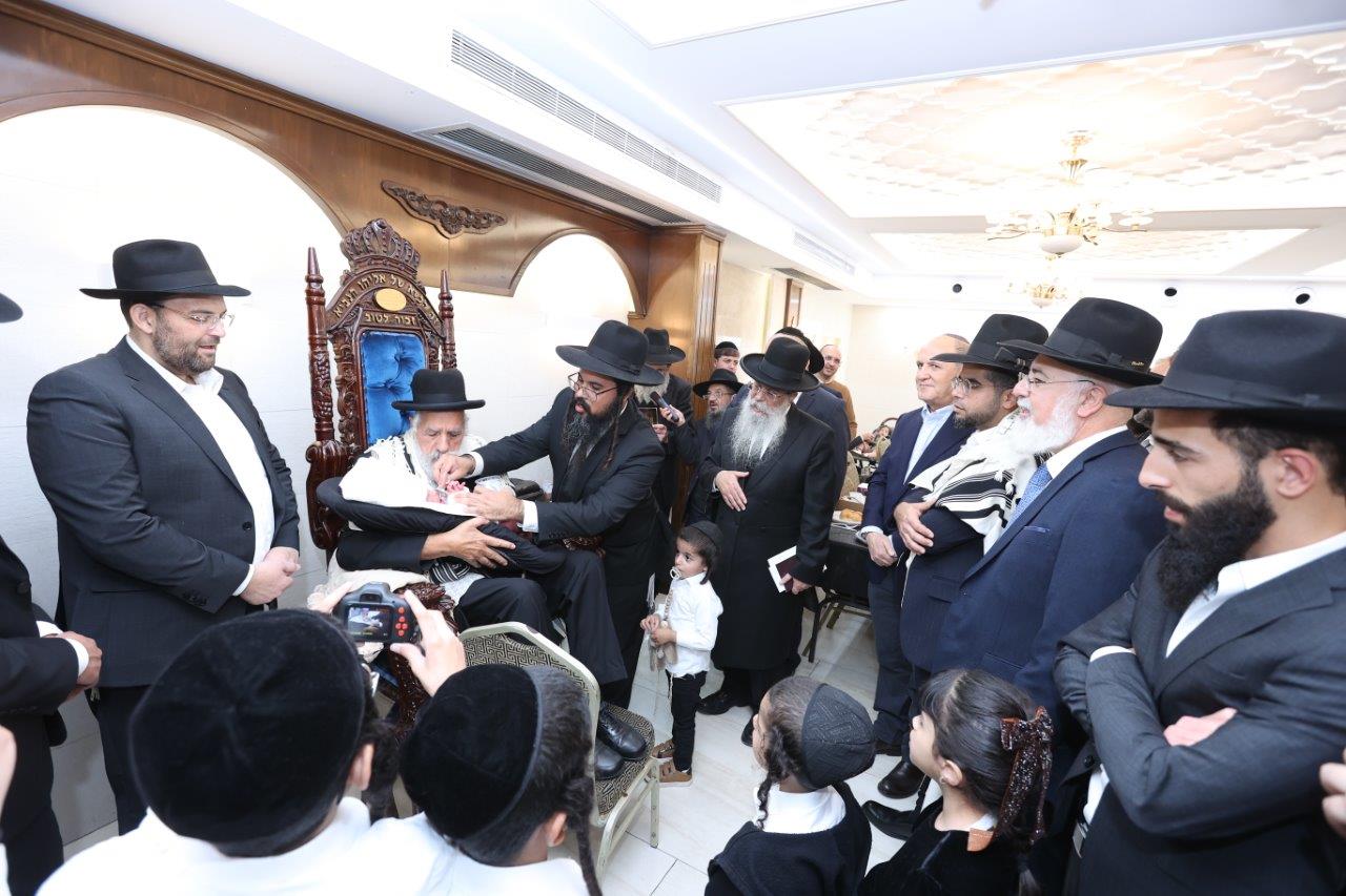 שמחת הברית לנין הגר"ש מחפוד