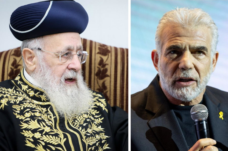 הראשל"צ וראש האופוזיציה