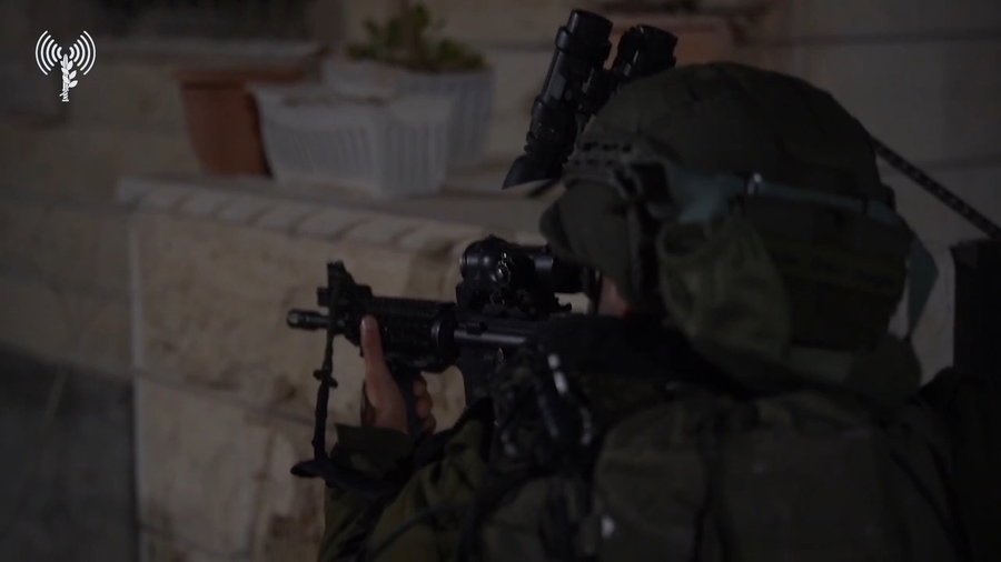 לוחמי דובדבן בפעילות בג'נין