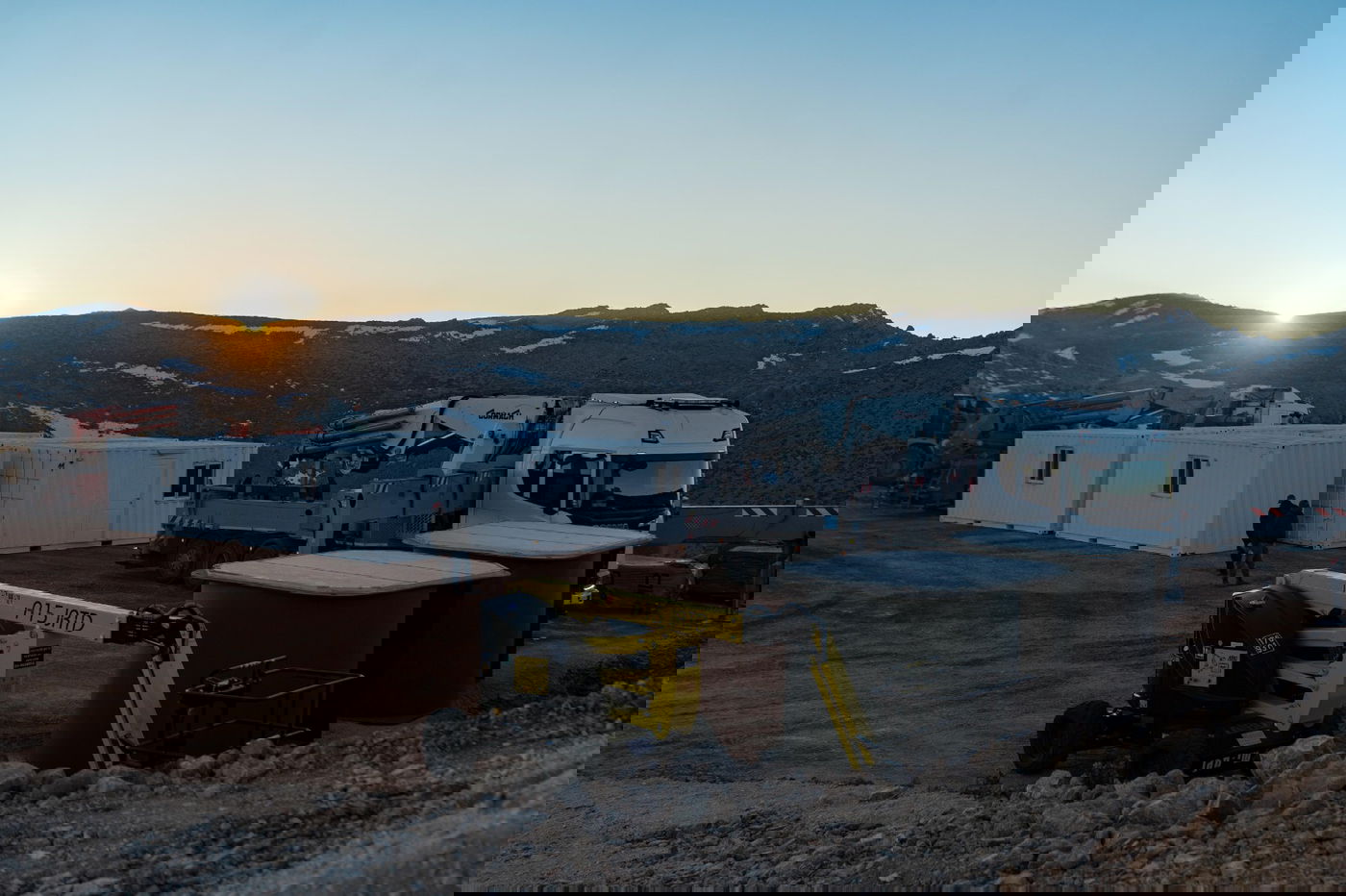 מחכים לשלג: תיעוד מההכנות של צה"ל בחרמון הסורי הקפוא