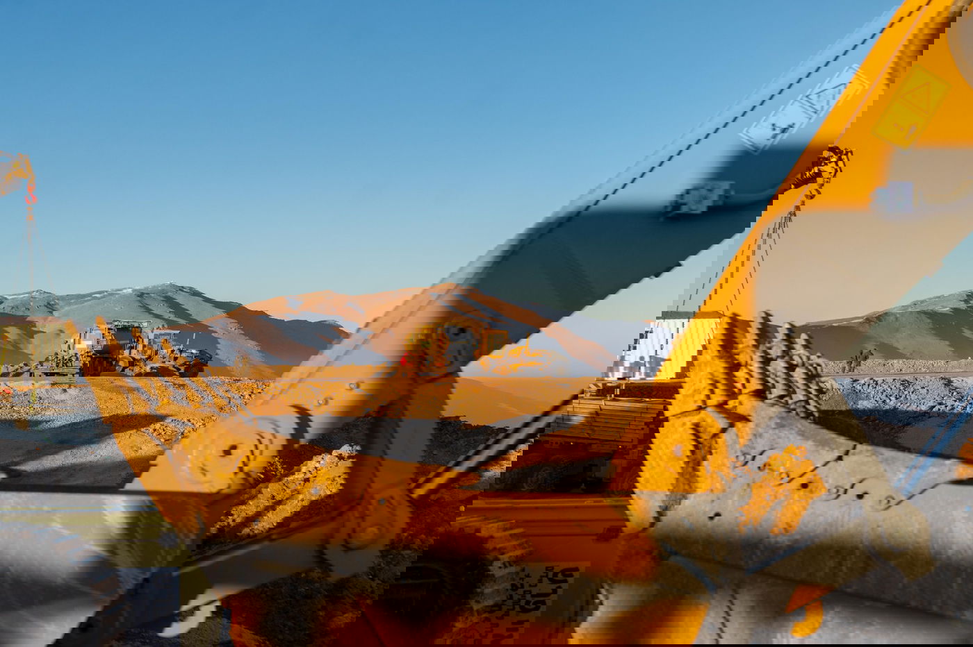 מחכים לשלג: תיעוד מההכנות של צה"ל בחרמון הסורי הקפוא