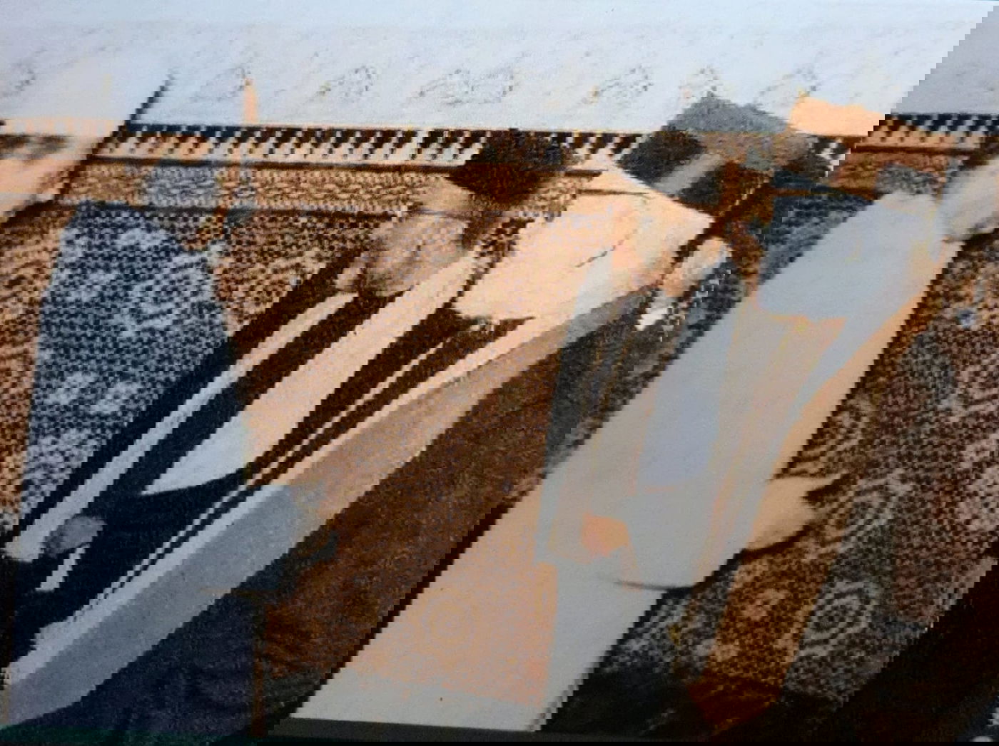 מלך מרוקו מוחמד החמישי בפגישתו עם הרב יהושע מאמאן זצ"ל