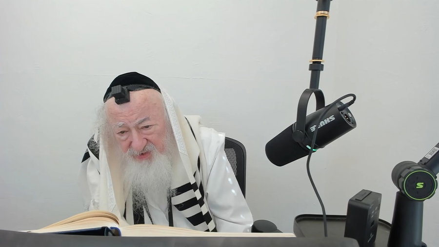 הרב יעקב דוד סטפנסקי בשיעור על מסכת יבמות