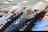 שר החוץ סער בבית החולים שמיר אסף הרופא